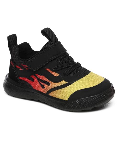 Sneakers en Cuir & Toile Ultra Range Rapidweld noir/jaune/rouge